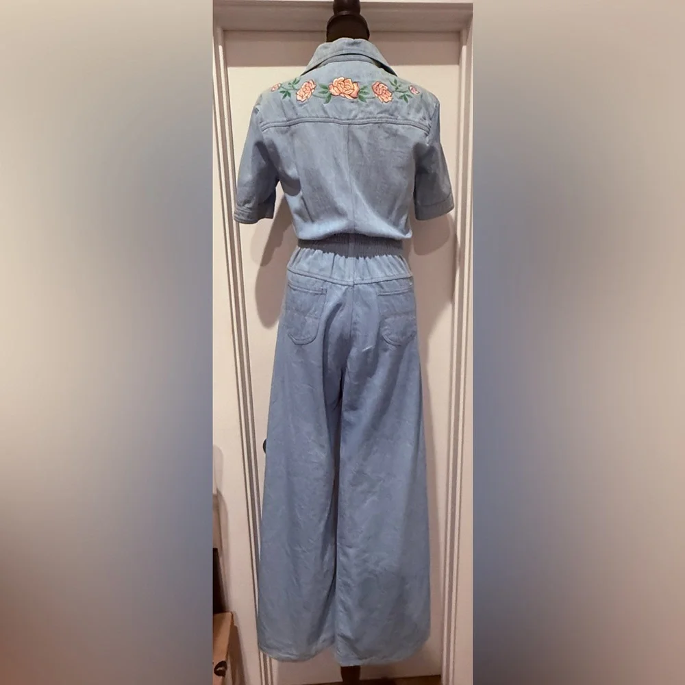 Chasing Unicorns Denim Jumpsuit - Picture 3 of 13
